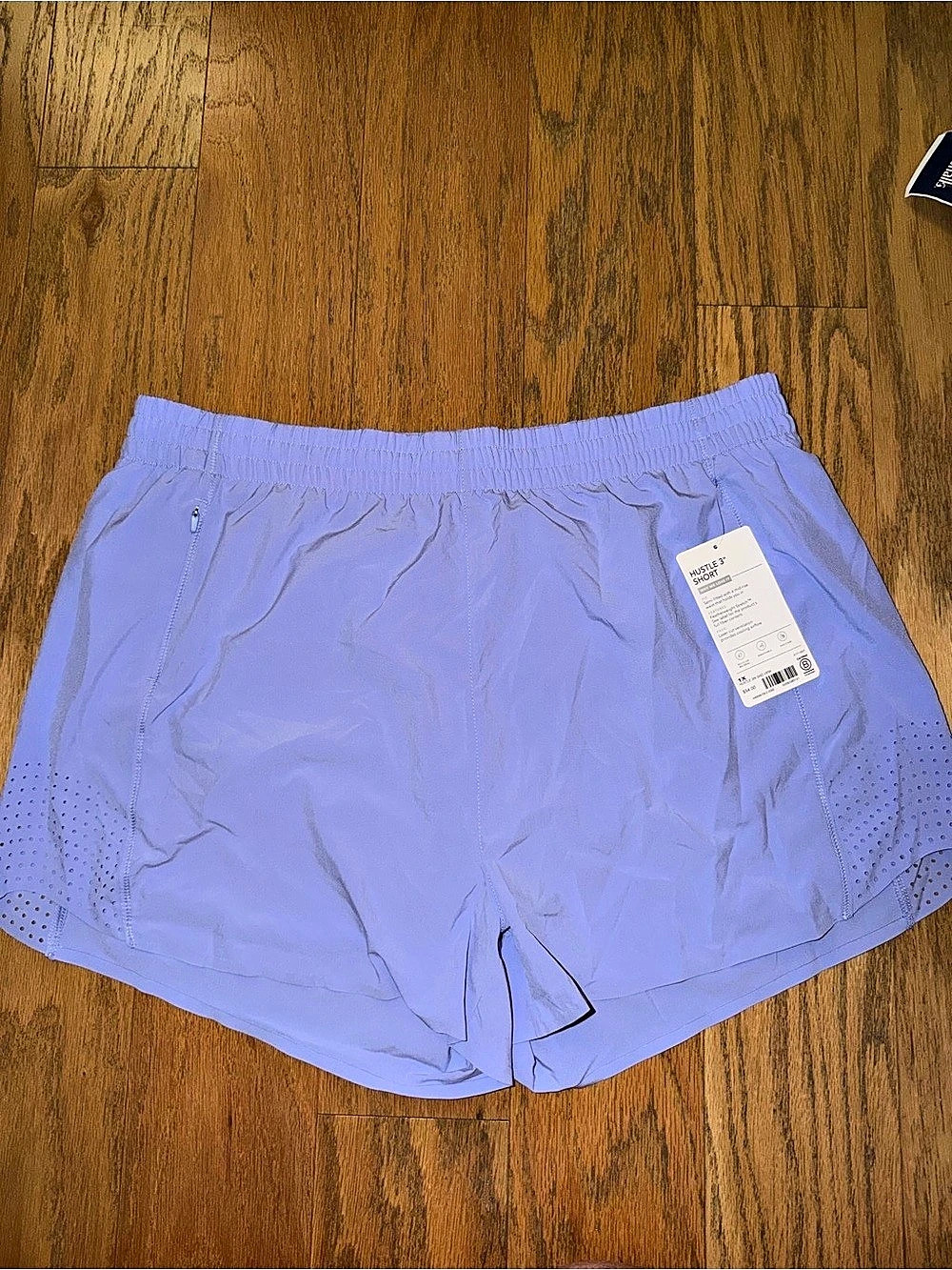 Athleta Hustle 3" Short Athletic Shorts in Purple Size 1X NWT